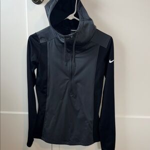 Nike Black and Dark Gray Pullover dri-fit Running Women’s Medium